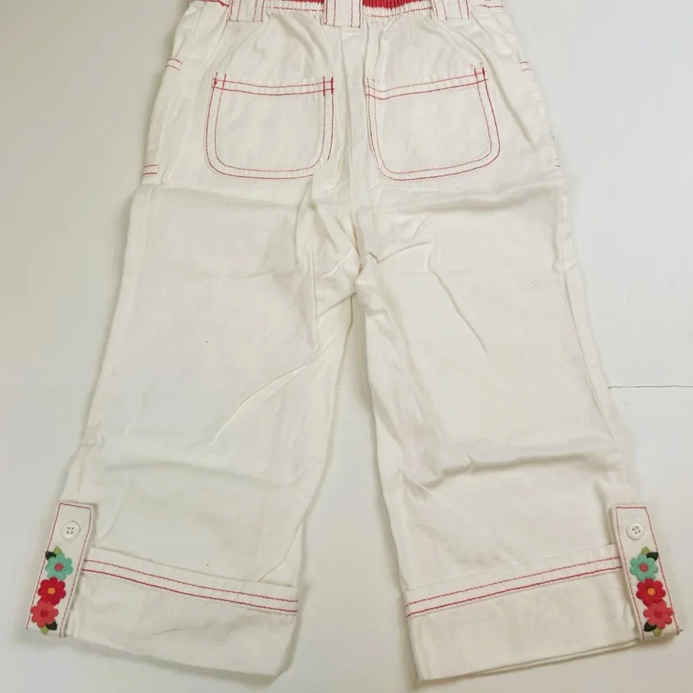 NWT Gymboree Girl Rolled-Up Cropped Capri, Plaid Swing Tank & Plaid Hat Size 2T